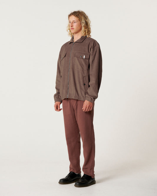 TCSS Blackbird Cord Jacke Braun
