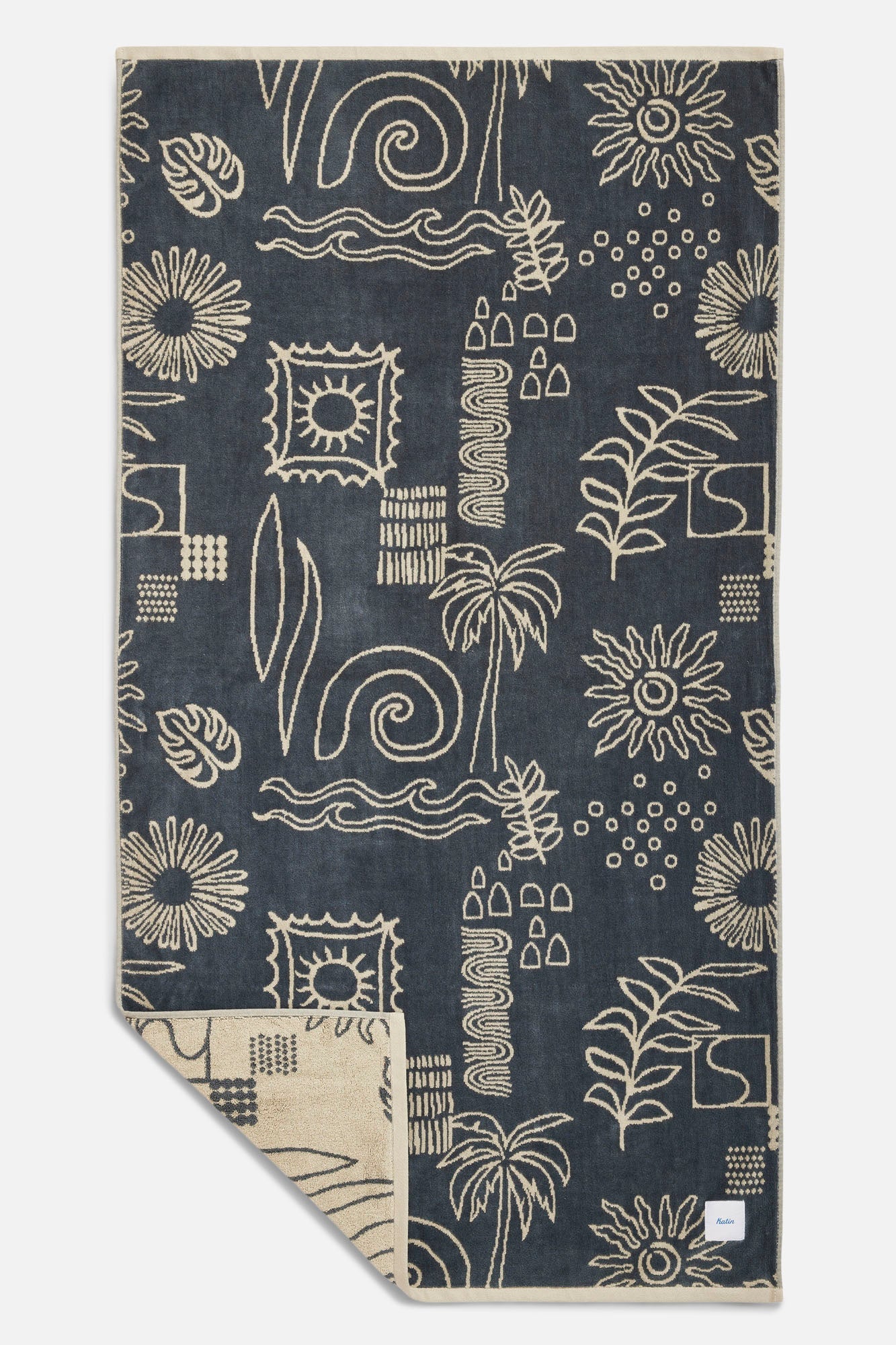 Katin Habitat Towel Tempest Blue