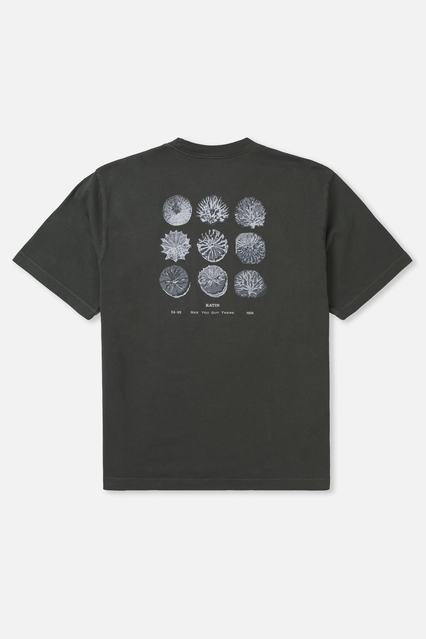 Katin Specimen Box Fit Tee Black Wash
