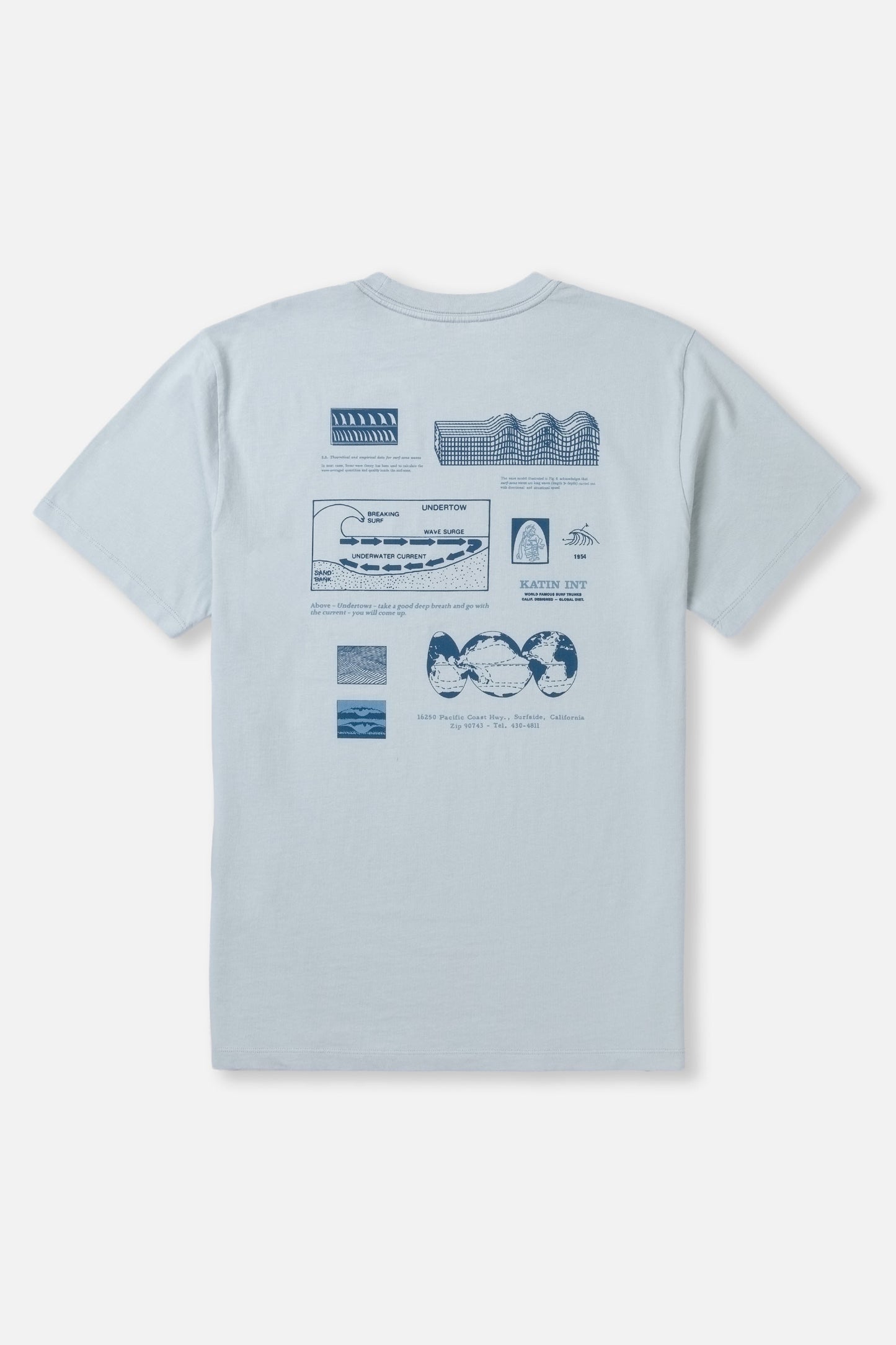 Katin Undercurrent Tee Light Blue