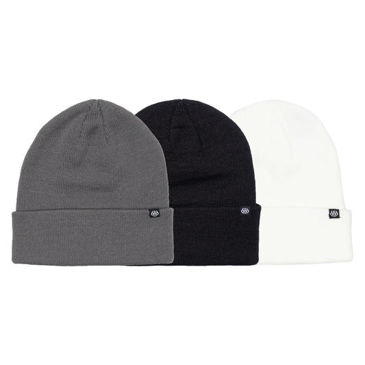 686 Standard Roll Up 3 Pack Beanie