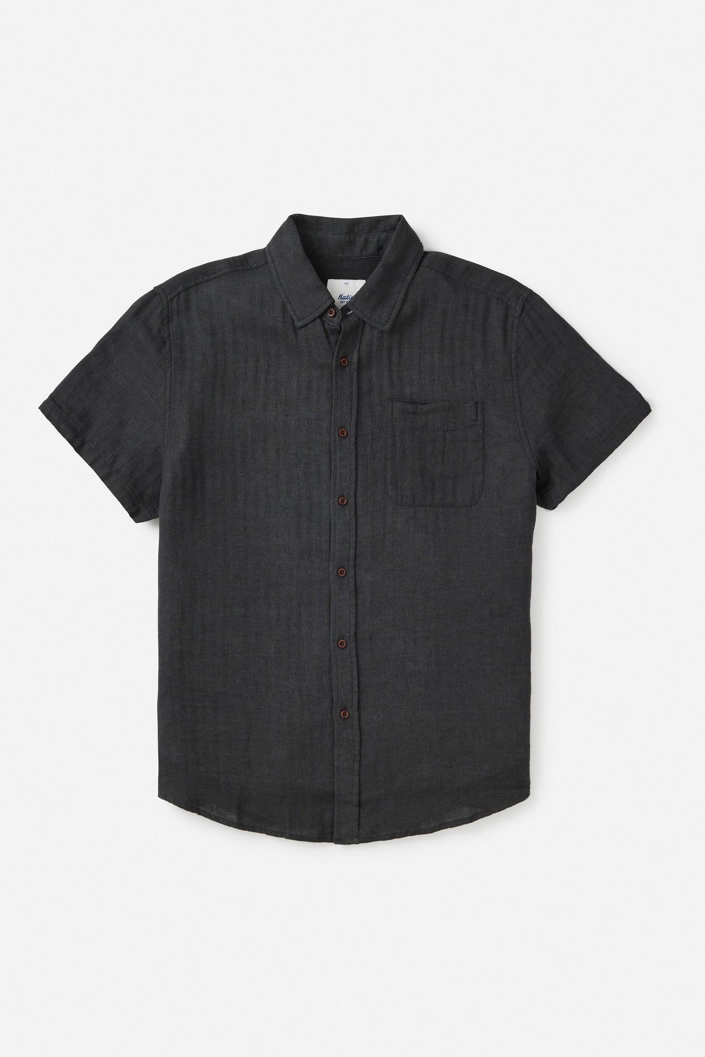 Katin Alan Solid Shirt Black Wash