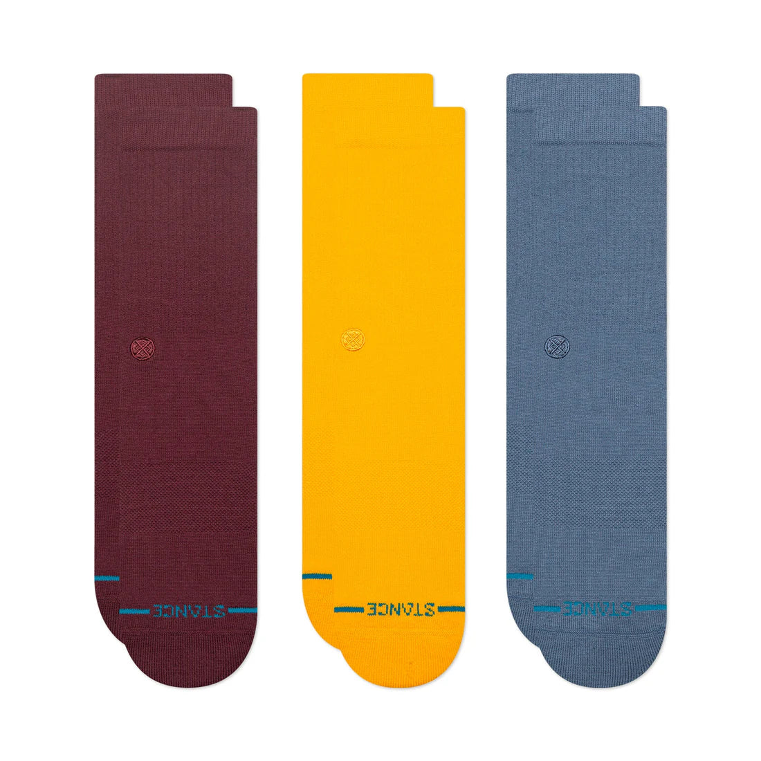 Stance Icon Crew Socks 3 Pack
