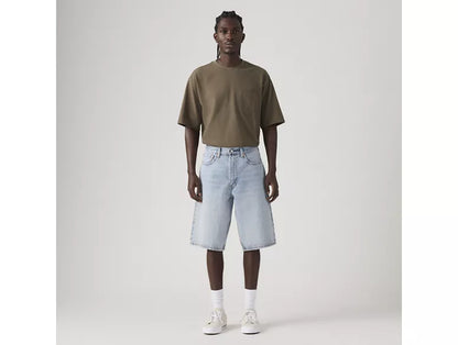 Levis 470 Baggy Shorts Light Indigo