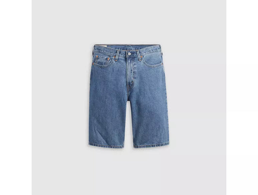 Levis 469 Loose Shorts Med Indigo