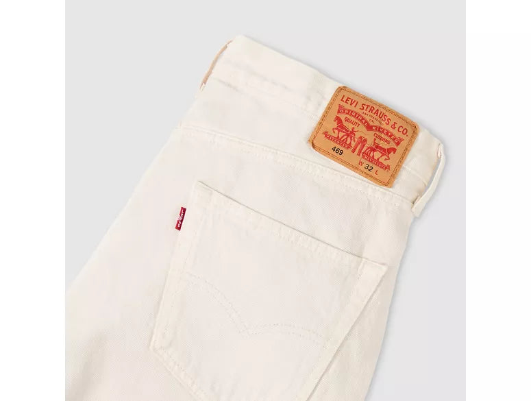 Levis 469 Loose Shorts White