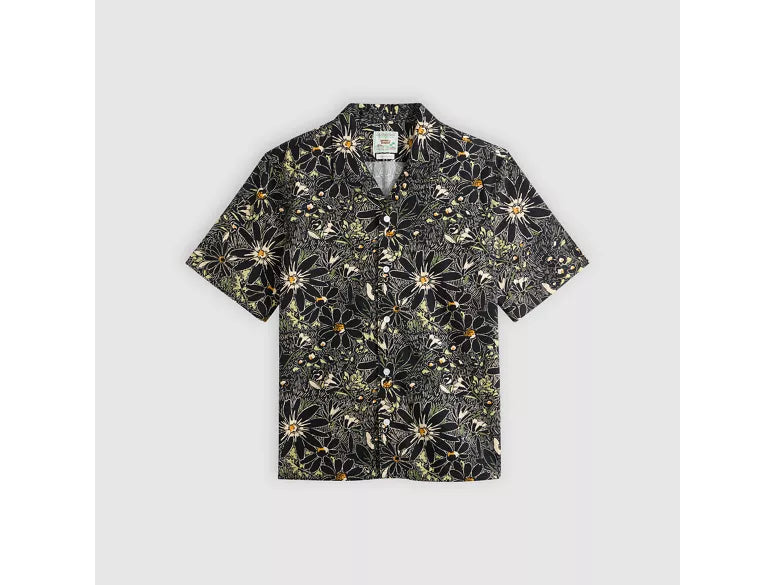 Levis Sunset No Pkt Camp SS Black