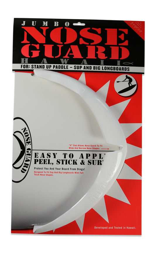 SurfCo Hawaii Jumbo Nose Guard for Stand Up White