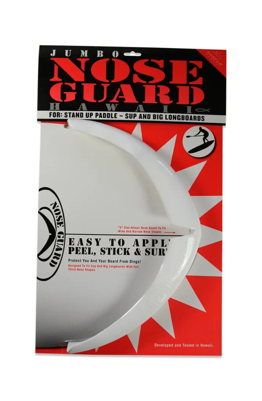 SurfCo Hawaii Jumbo Nose Guard for Stand Up White