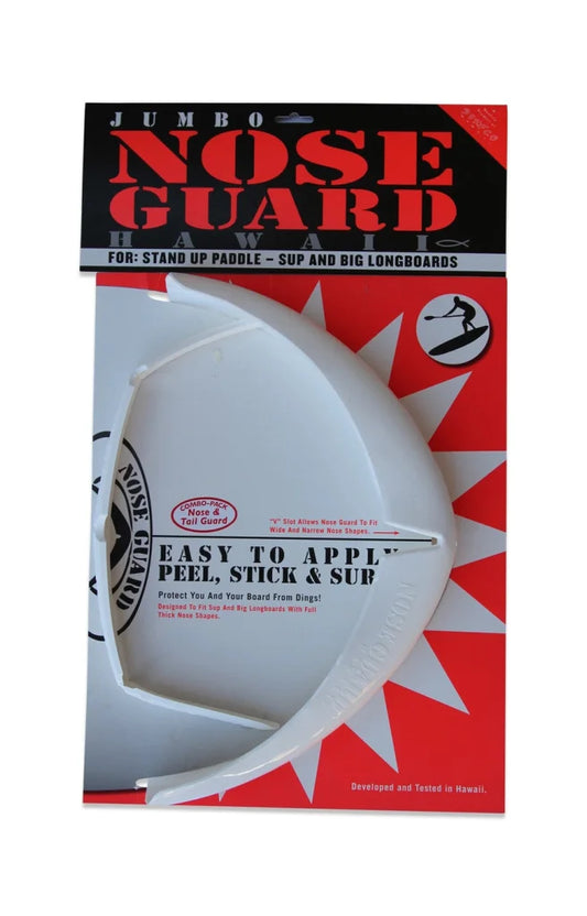 SurfCo Hawaii Jumbo Nose Guard & Tail Guard Combo Pack White