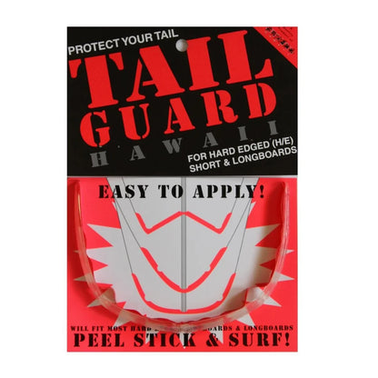 SurfCo Hawaii Tail Guard Kit Clear