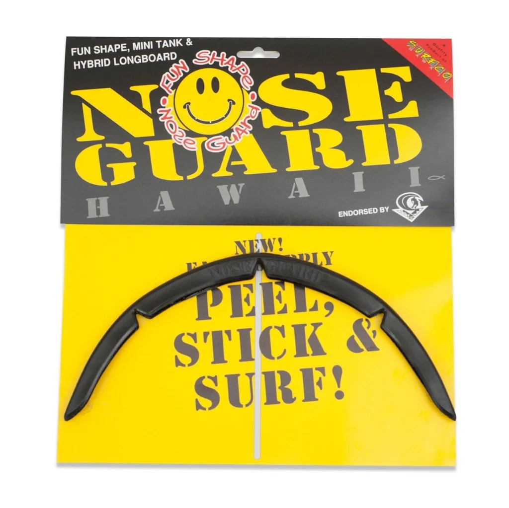 SurfCo Hawaii Fun Shape Nose Guard Kit Black