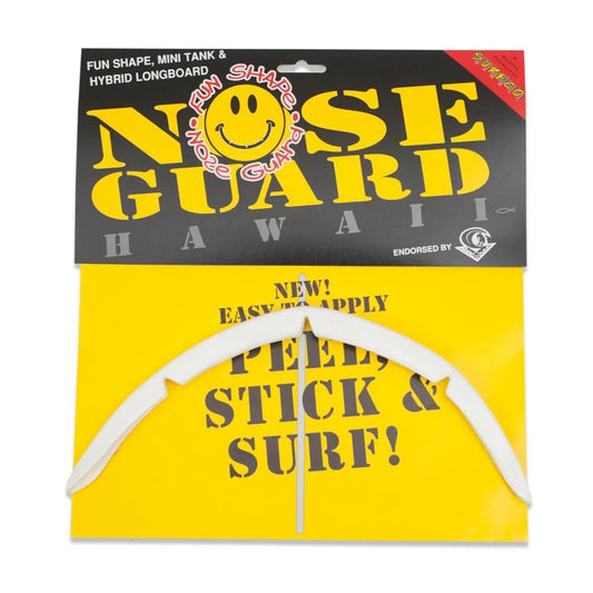 SurfCo Hawaii Fun Shape Nose Guard Kit White
