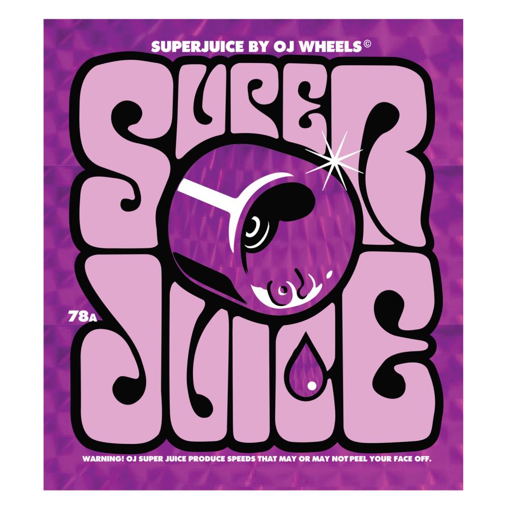 OJ Super Juice Trans Purple Soft Wheels 60mm-78A