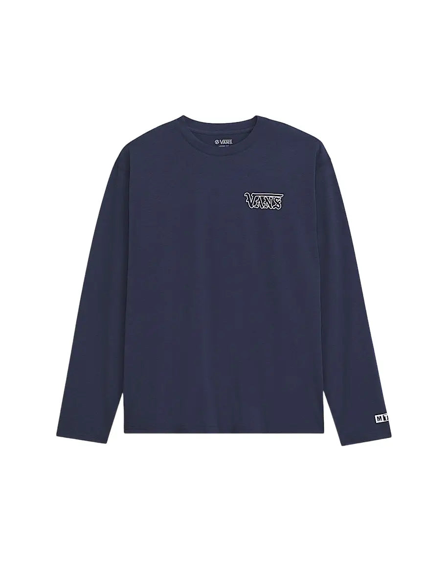VANS MTE Outline Hybrid Longsleeve Dunkelblau