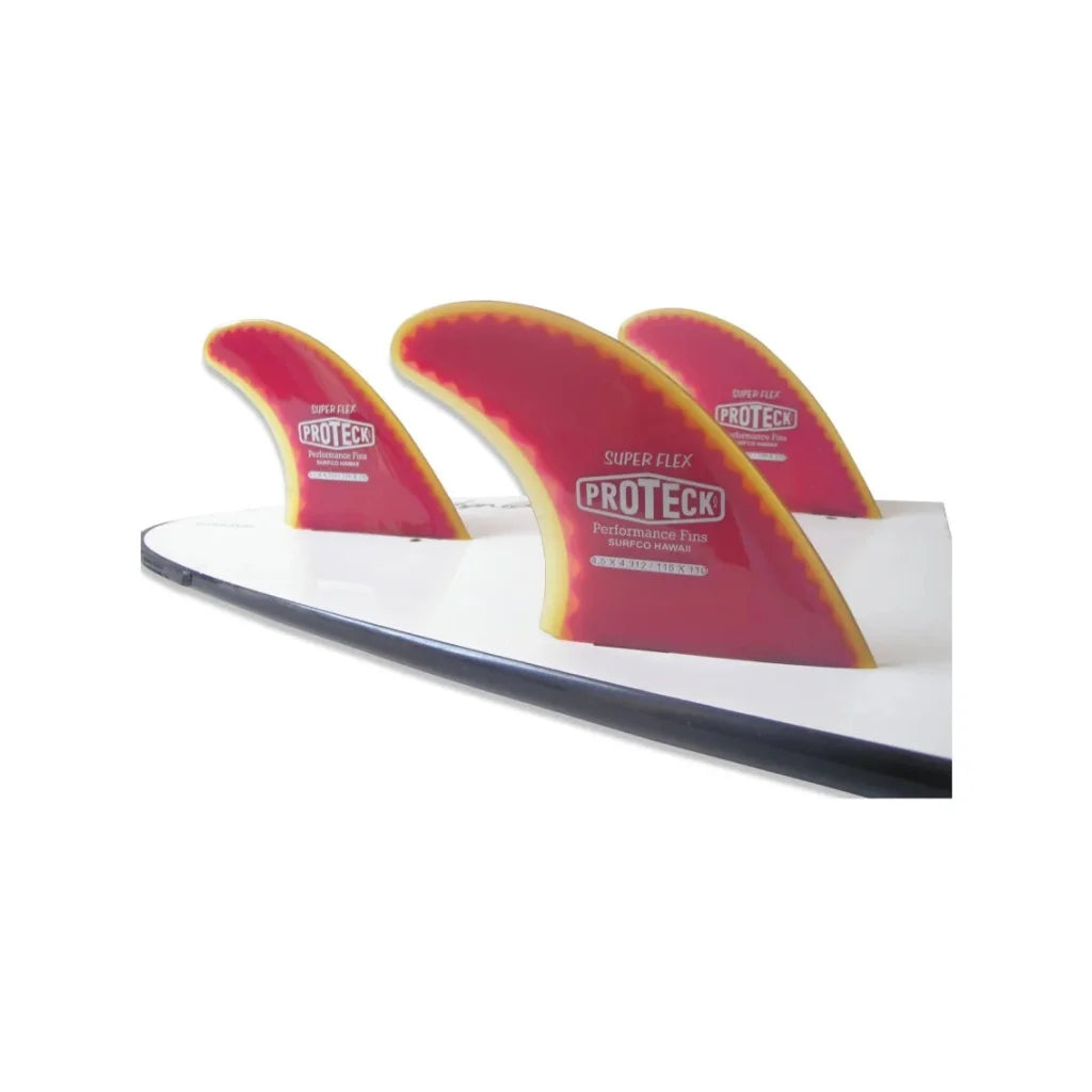 SurfCo Hawaii Super Flex Thruster Set FCS Groß