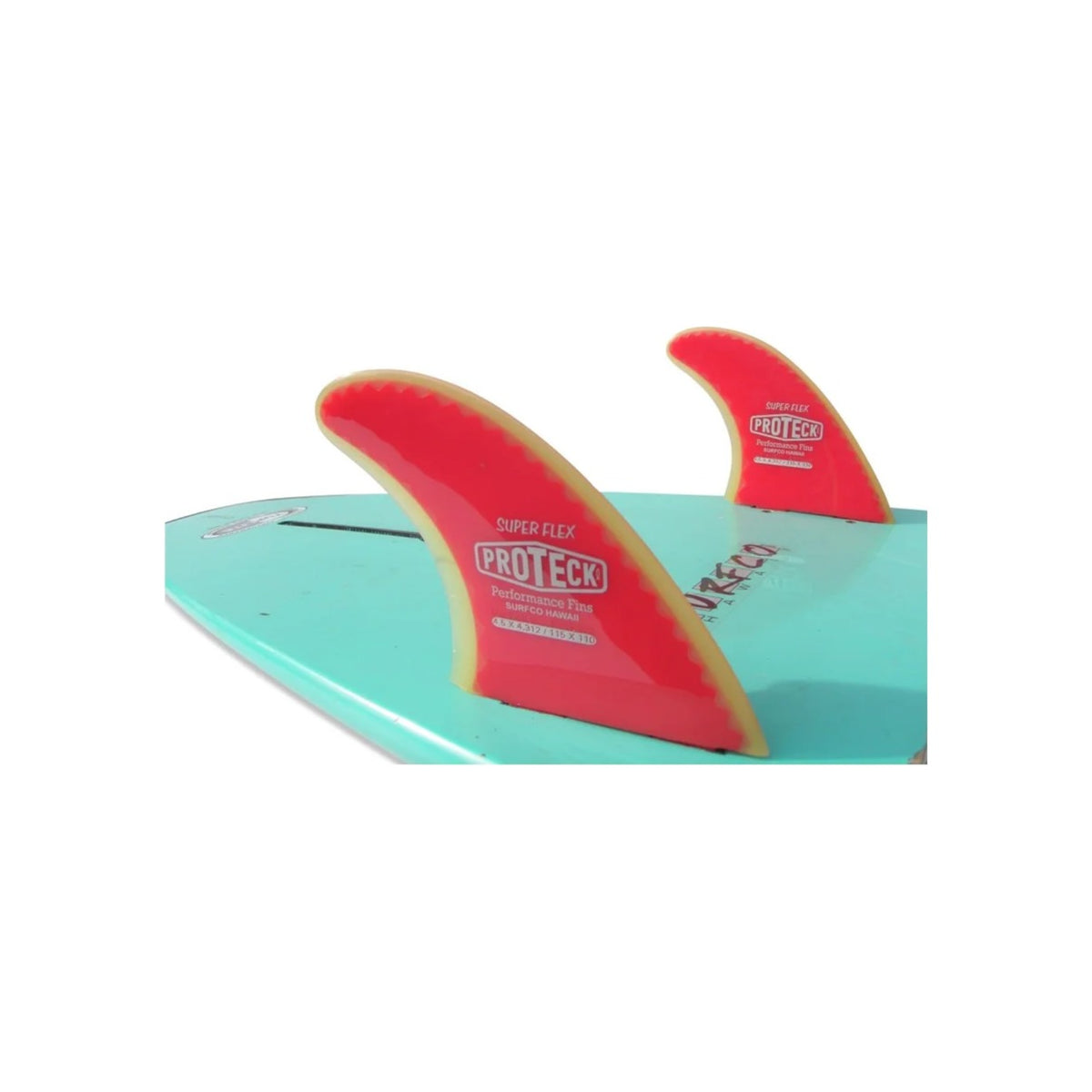 SurfCo Hawaii Super Flex Side Fins Futuros Grandes