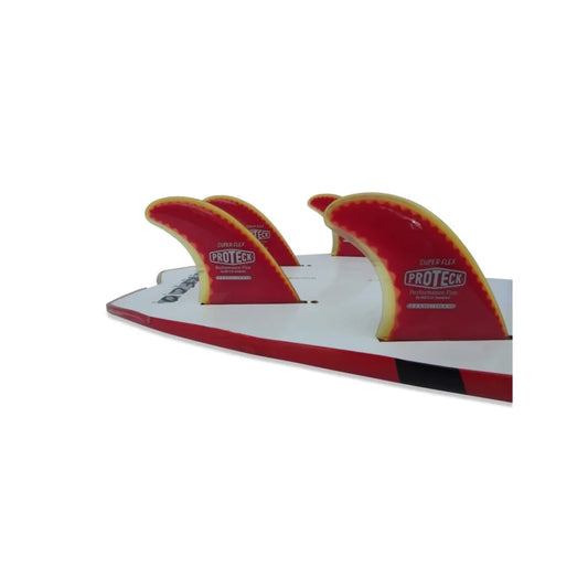 SurfCo Hawaii Super Flex Fin SUP Quad Set - FCS