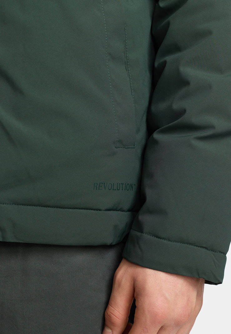 Revolution Padded City Jacket Dark Green