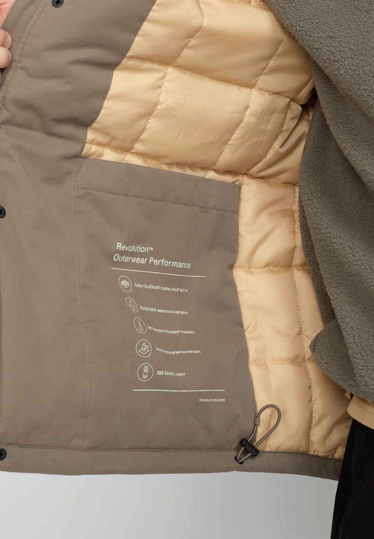 Revolution Padded Hiker Jacket Grey