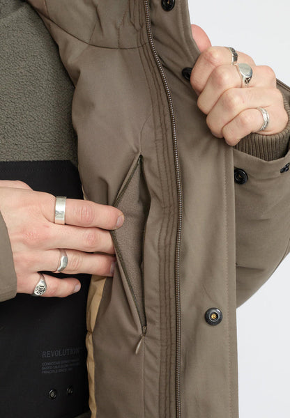 Revolution Padded Hiker Jacket Grey