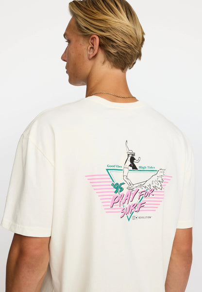Revolution Printed T-shirt Offwhite