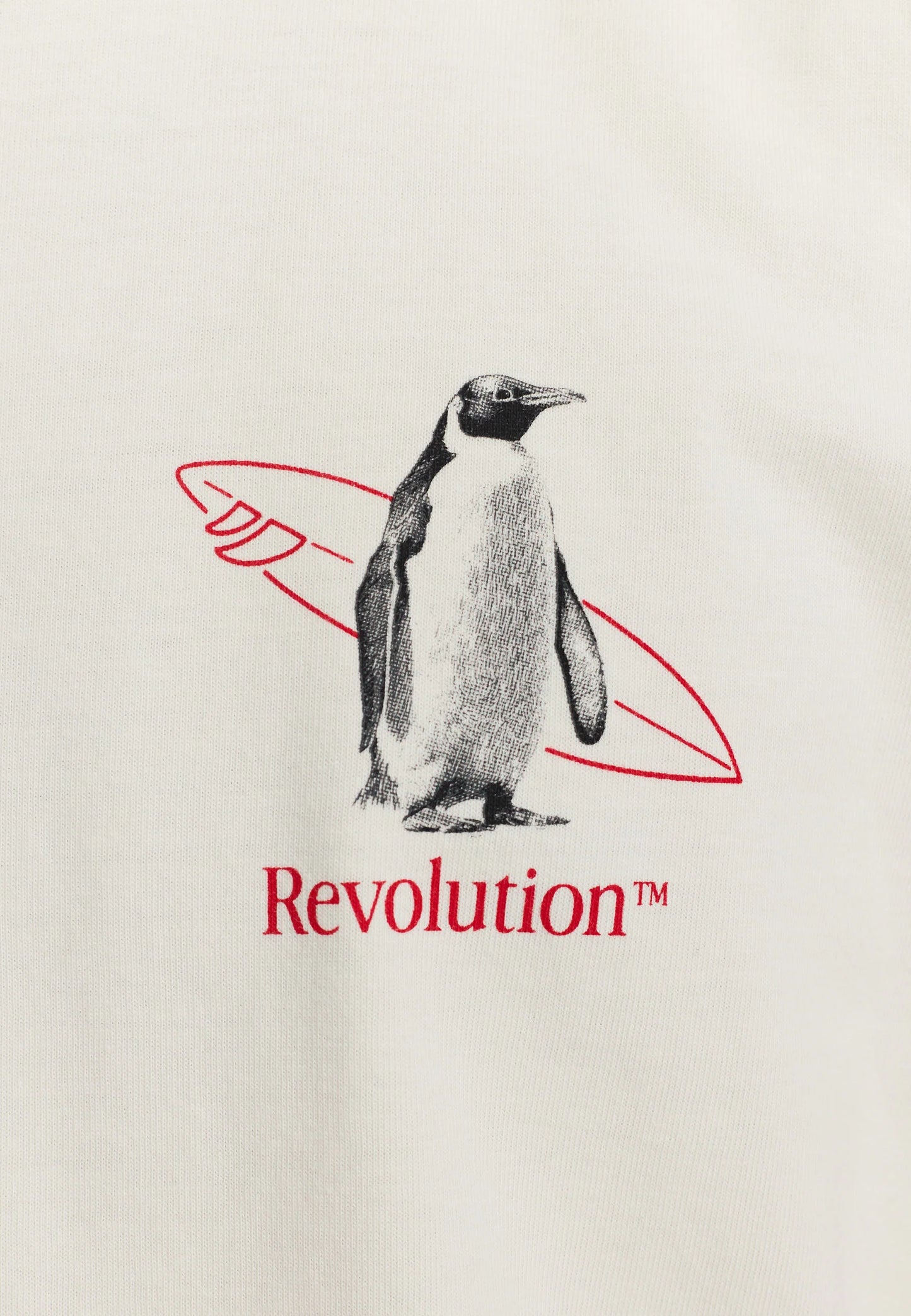 Revolution Printed T-Shirt Offwhite