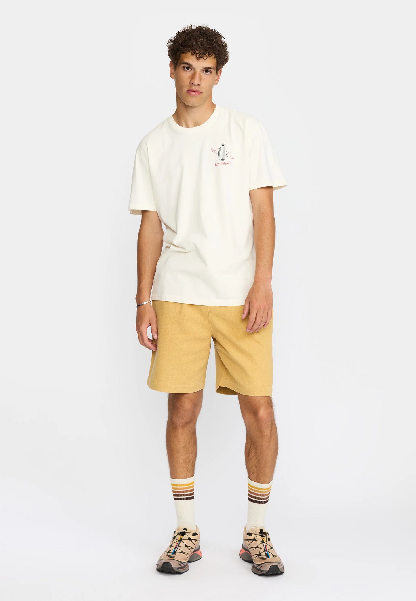 Revolution Printed T-Shirt Offwhite