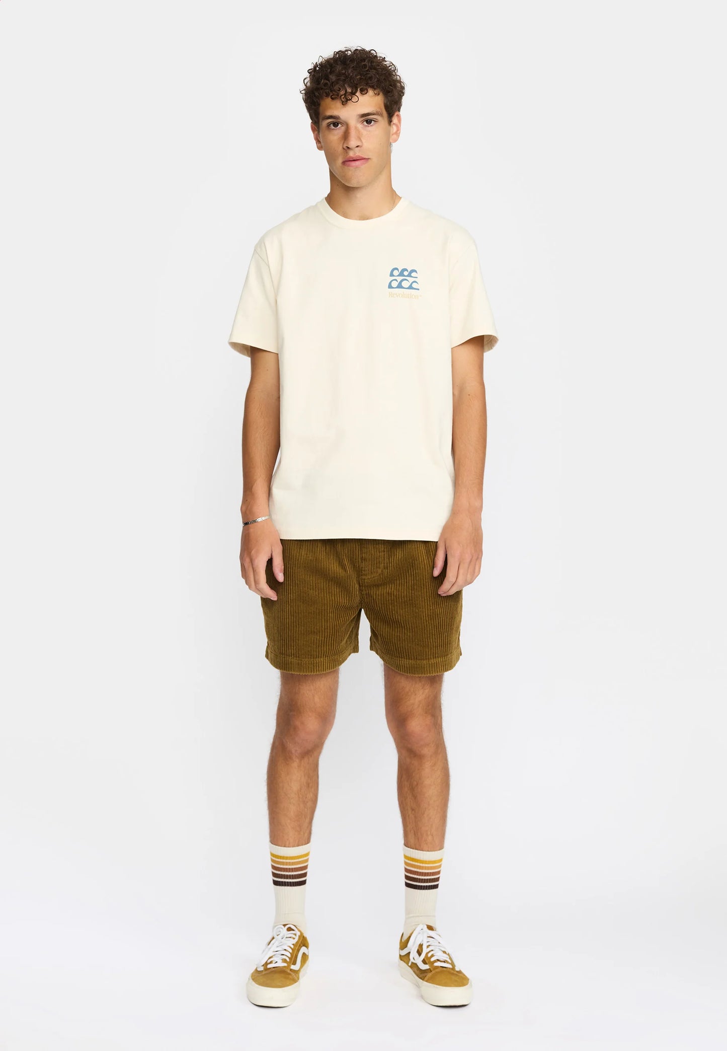 Revolution Printed T-Shirt Offwhite