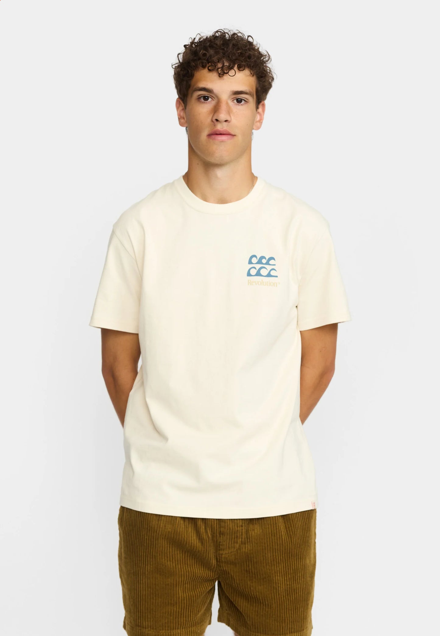 Revolution Printed T-Shirt Offwhite
