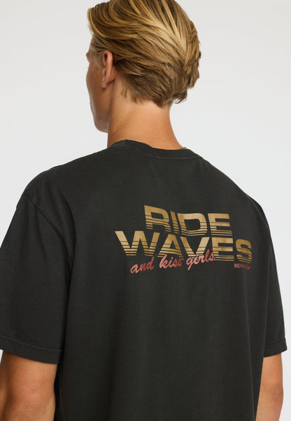 Revolution Printed T-shirt Black
