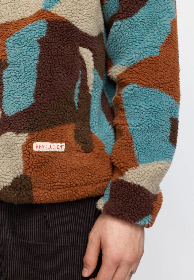 Revolution Printed Teddy Jacket