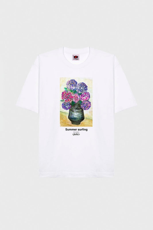 Pukas S/S Tee Summer Surfing White