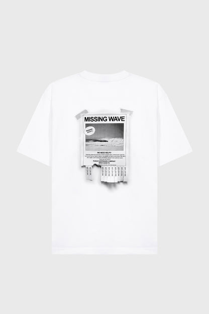 Pukas Missing Wave Tee White