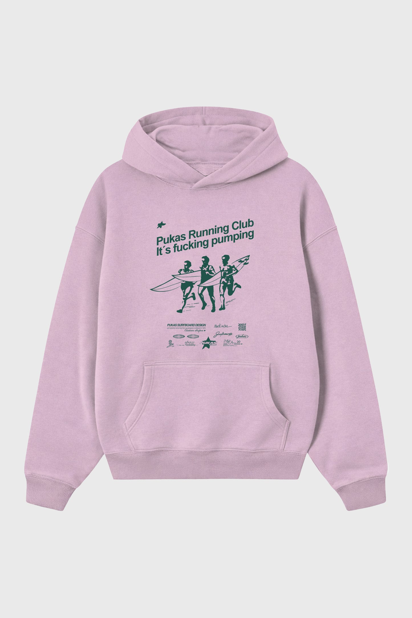Pukas Running Club Hoodie Lilac Pink