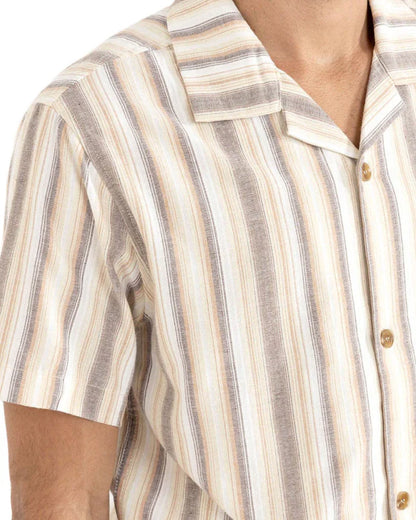 Rhythm Vacation Stripe SS Shirt