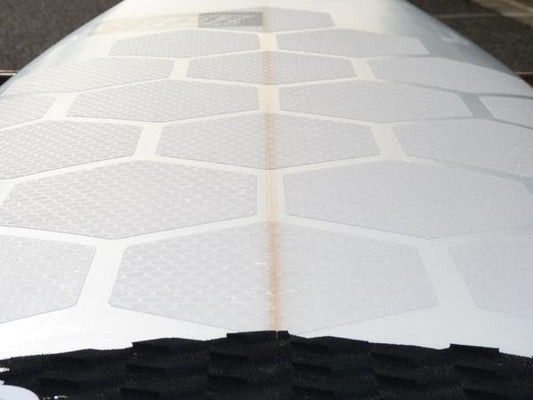 RSPro Surfboard HexaTraction Pads Front Standard Edition Clear 