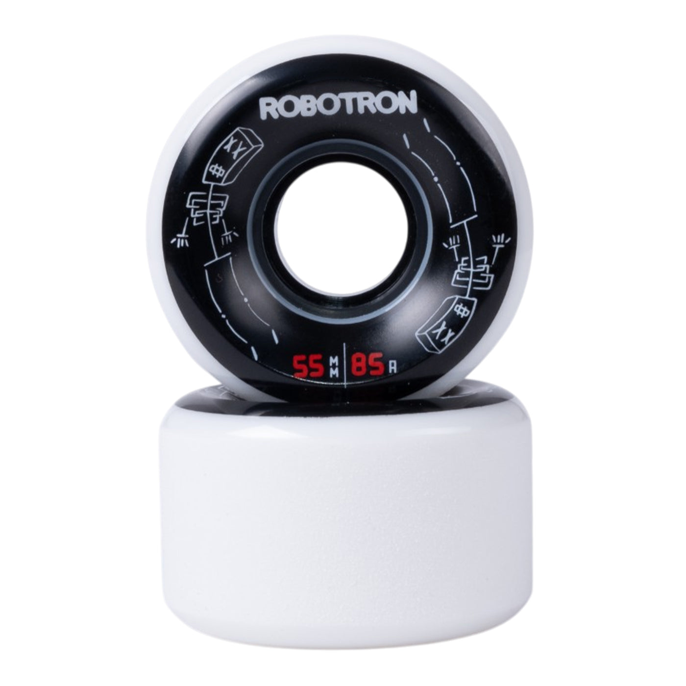 Robotron Rollen "Skeletron Cruiser 85A" 58mm - 58mm
