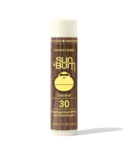 Sun Bum Original SPF 30 Sonnenschutz-Lippenbalsam Kokosnuss 