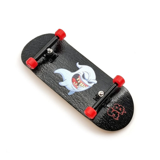 Spitboards 34mm Round Emblem Fingerboard Ghost Boo