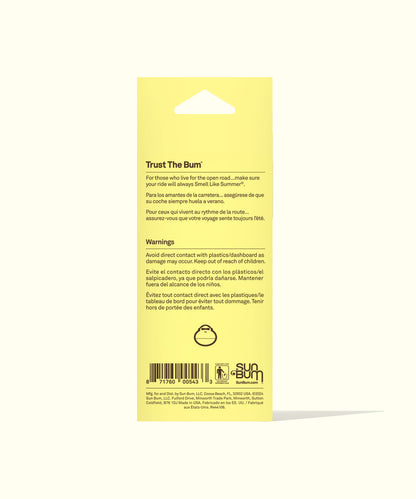 Sun Bum Original Scent Air Freshener