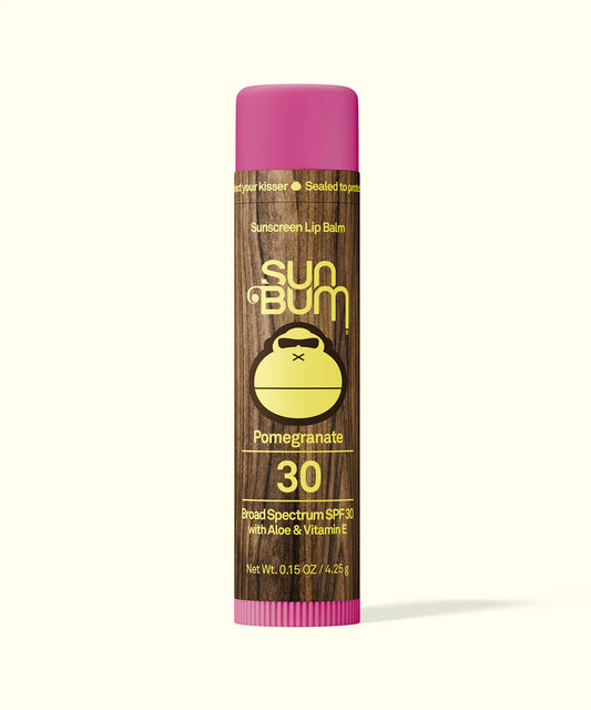 Sun Bum Original SPF 30 Sunscreen Lip Balm Pomegranate