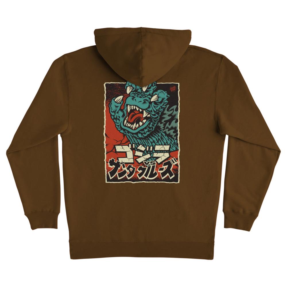 Santa Cruz Hoodie Godzilla Hand