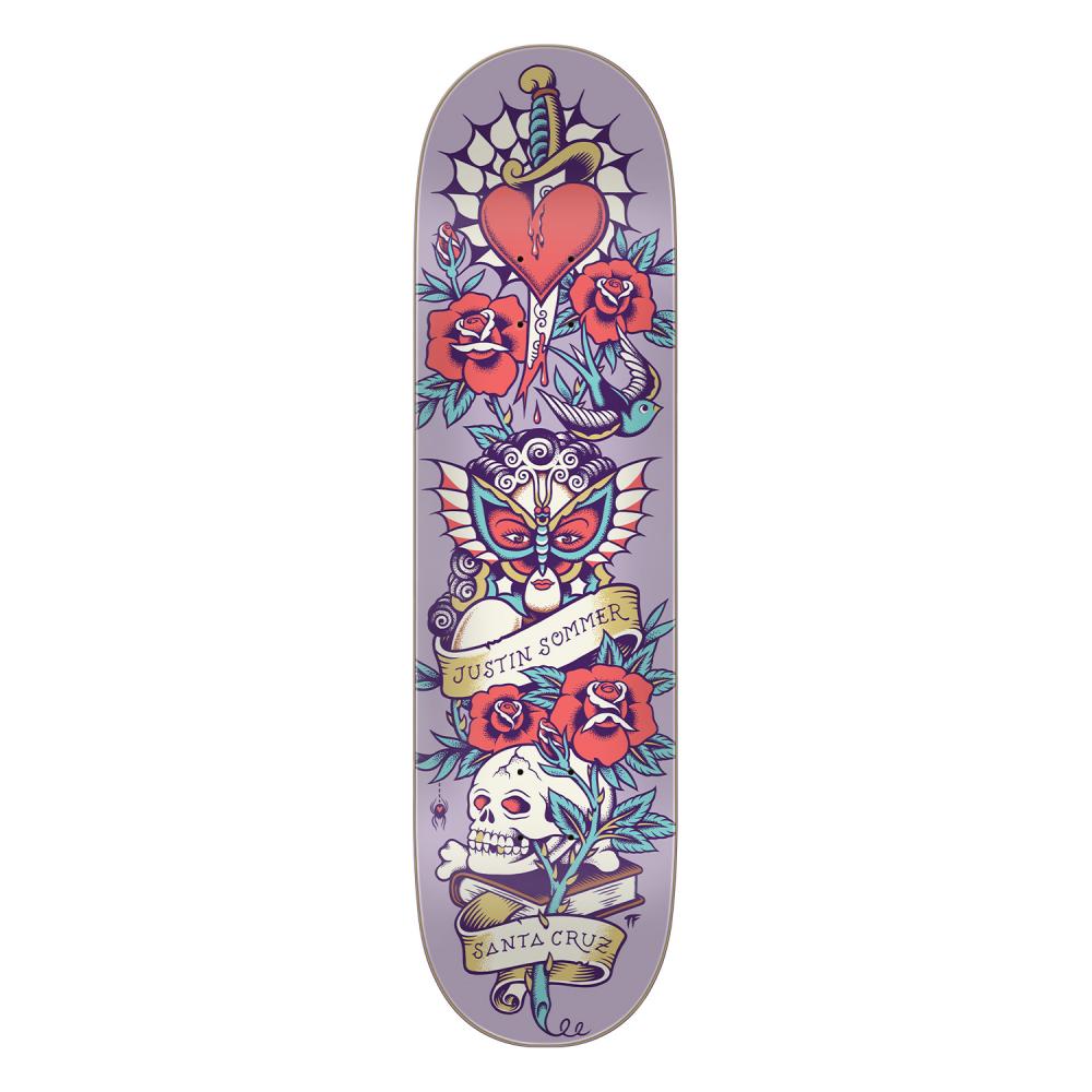 Santa Cruz XV Everslick Sommer Tattooed Deck 8.25