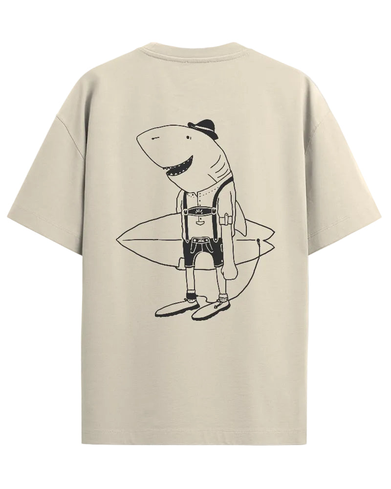 SantoLoco Bavaria Shark Tee Sand
