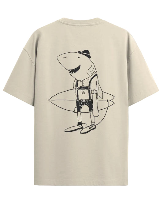 SantoLoco Bavaria Shark Tee Sand