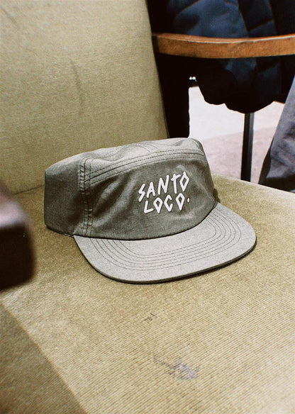 SantoLoco 5 Panel Cap Green