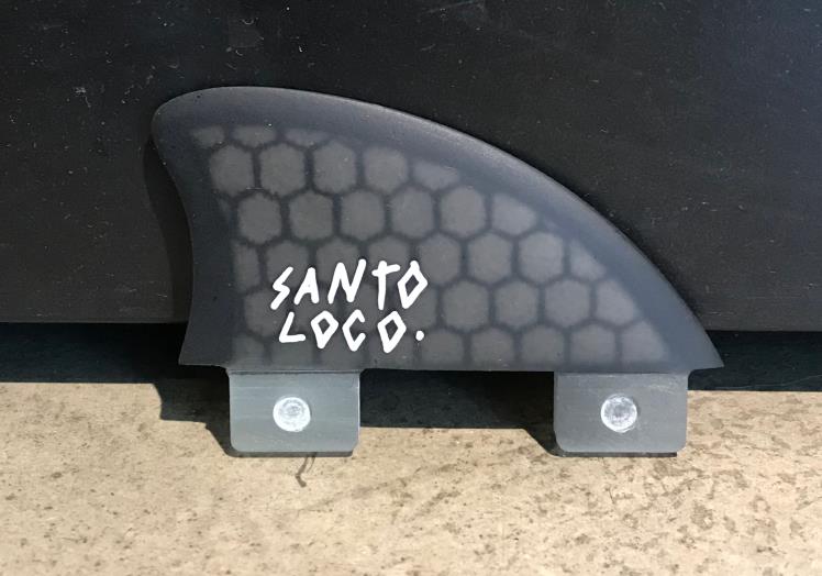 SantoLoco Honeycomb Center Fin 1.75 for FCS