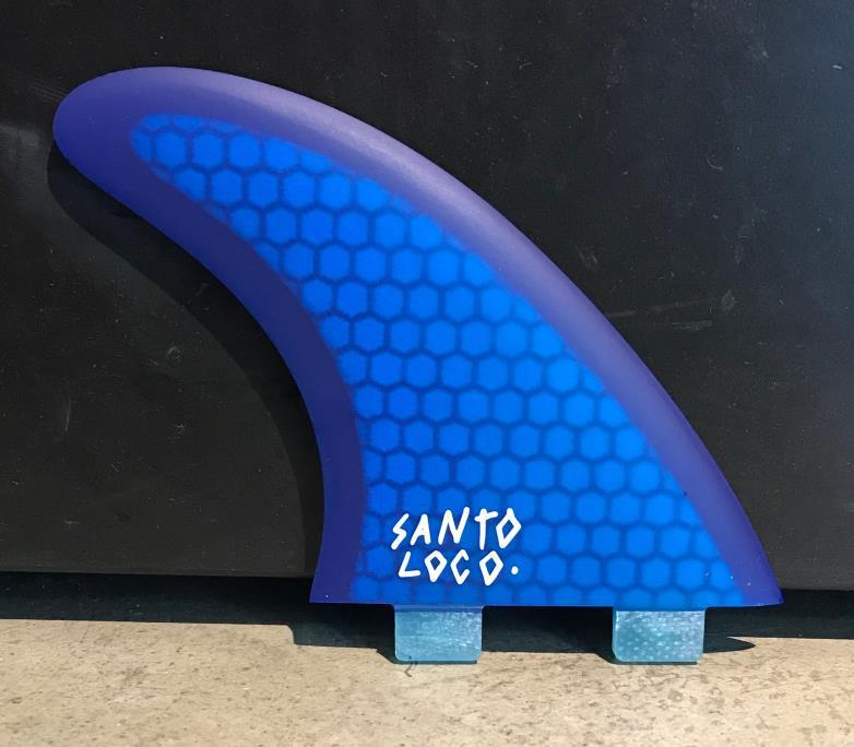 SantoLoco Honeycomb FCS I Thruster Set Large