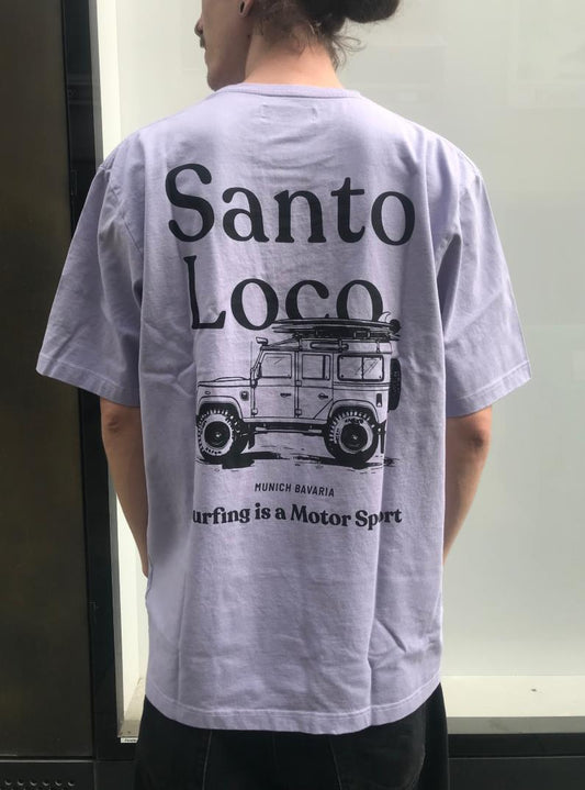 SantoLoco Surfing is a Motorsport T-Shirt